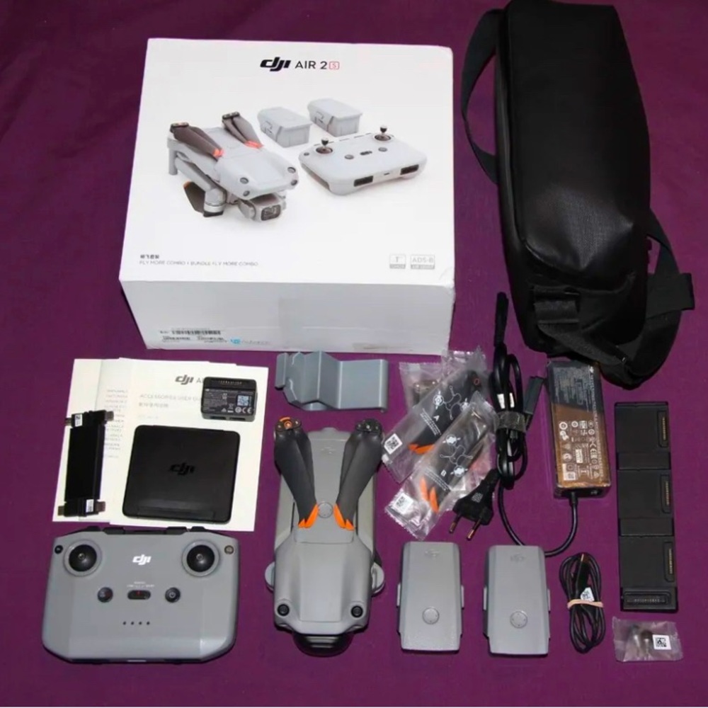 DJI Mavic Air 2S Fly More Combo Quadcopter Drone In Box - Unbound!